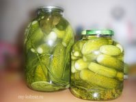 Огурцы маринованные хрустящие