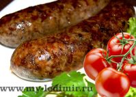 Домашняя колбаса из печени. Рецепт для смелых!