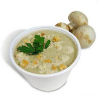 Нежный крем-суп из грибов