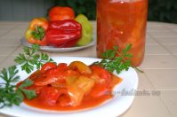 Как приготовить лечо из болгарского перца и томатной пасты