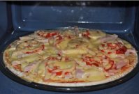 Быстрая пицца в микроволновке