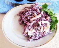 Салат из краснокочанной капусты — 2 рецепта