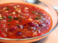 Томатный суп с фасолью — оригинальный вкус