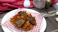Как приготовить тушеную утку с овощами
