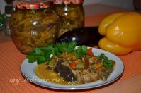 Заготовки на зиму из баклажан — очень вкусная закуска «Баната»