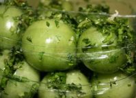 Вкусные зеленые помидоры на зиму