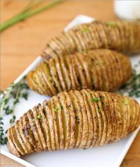Печеный картофель в духовке — Аккордеон